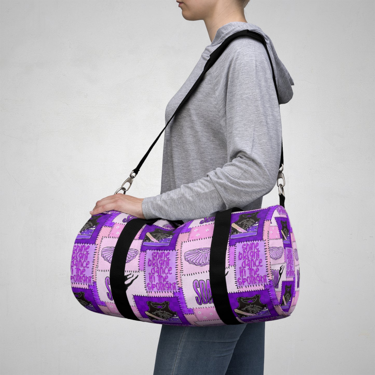Spotlight patchwork Duffel Bag