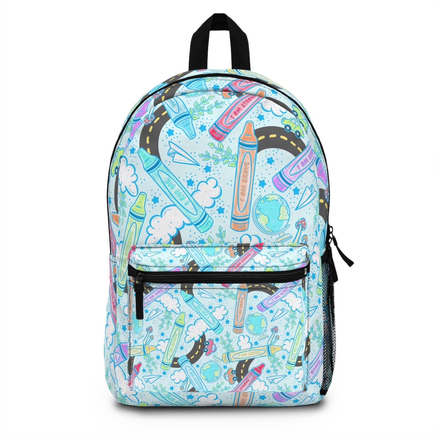 Blue Crayon affirmation Backpack