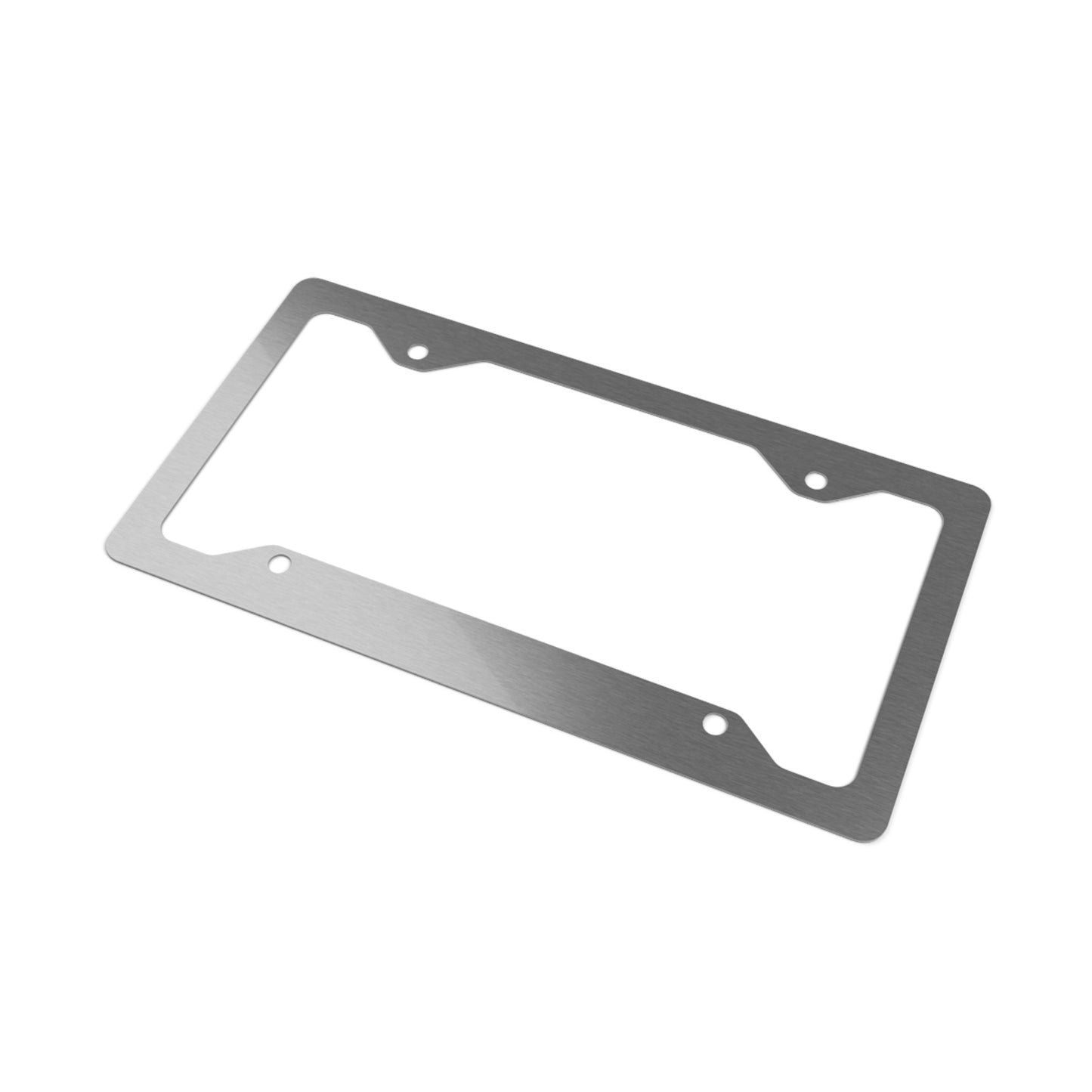 Spotlight patchwork Metal License Plate Frame