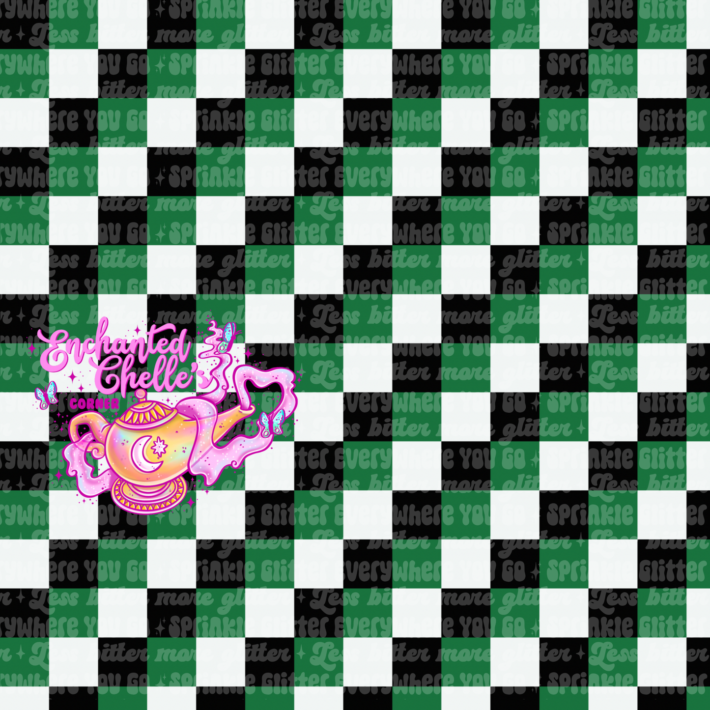 Green checker