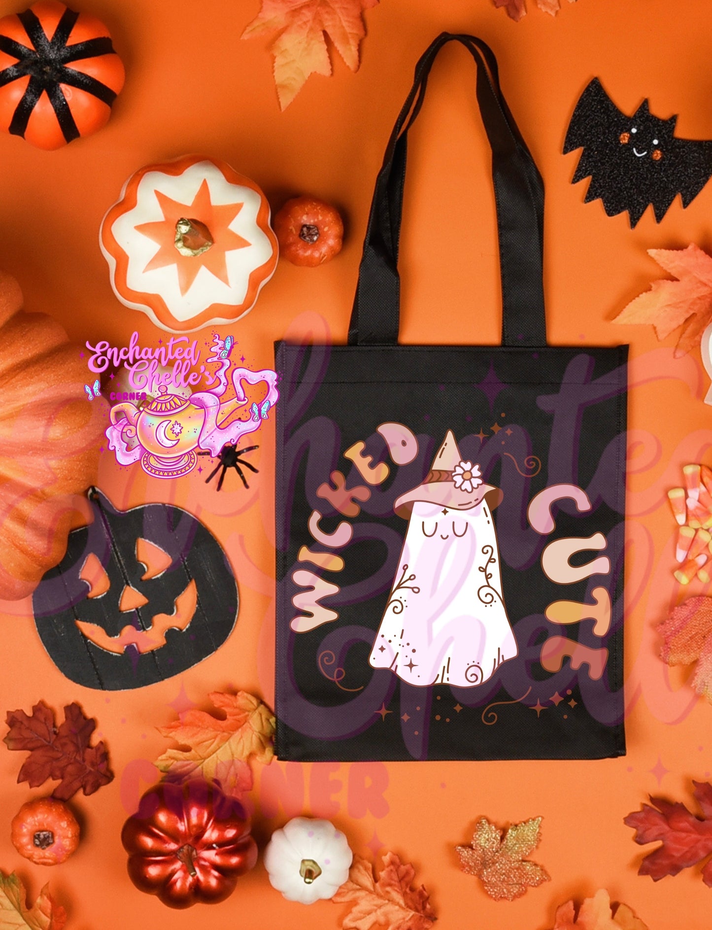 Wicked Cute Canvas Tote Bag