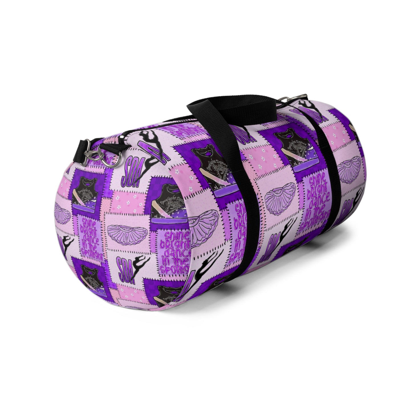 Spotlight patchwork Duffel Bag