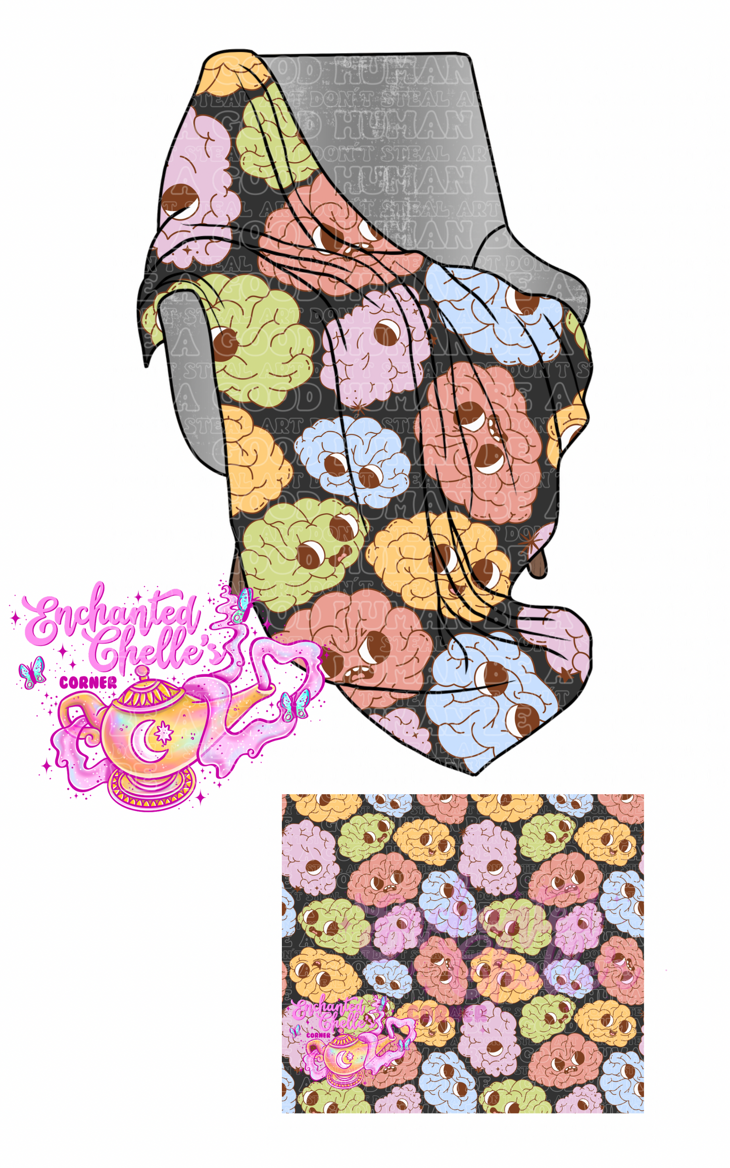 Colorful brains