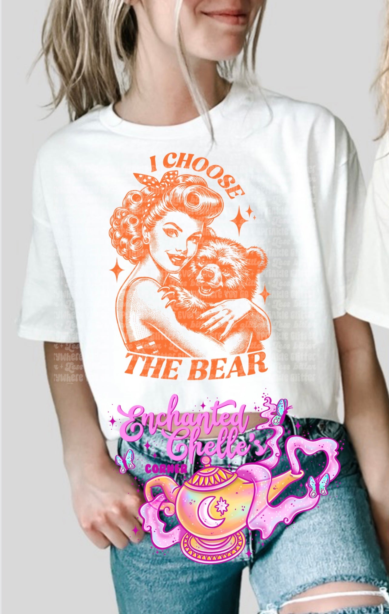 I choose the bear Adult t shirt