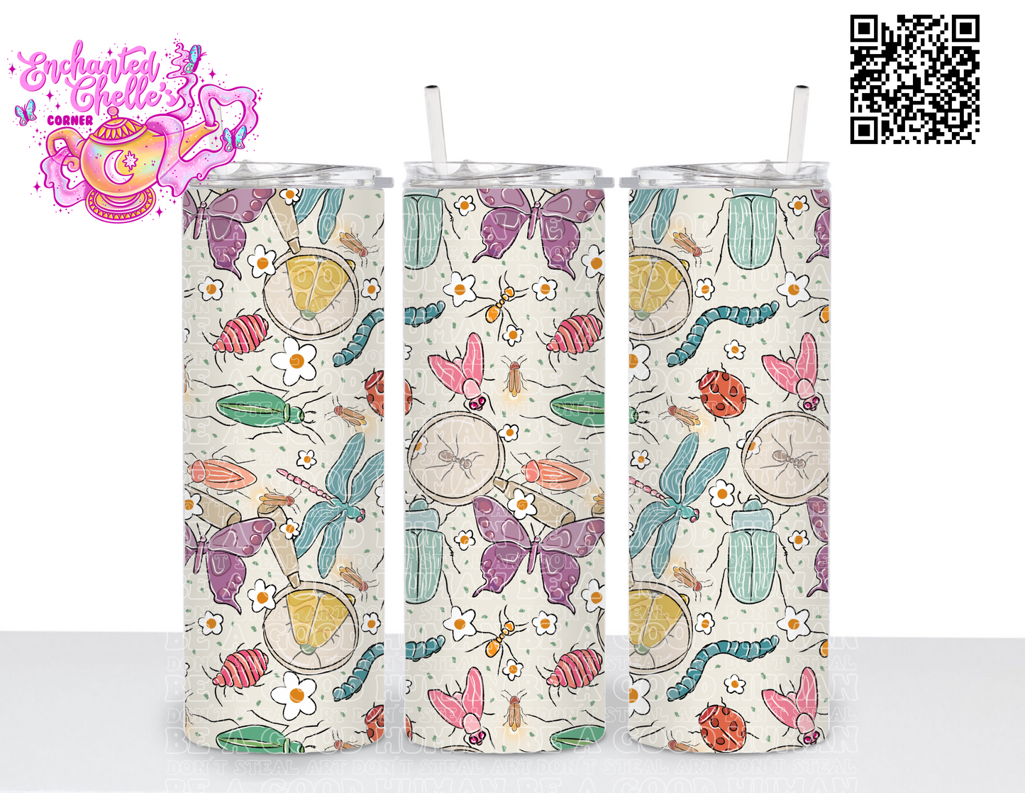 Cute Bugs tumbler