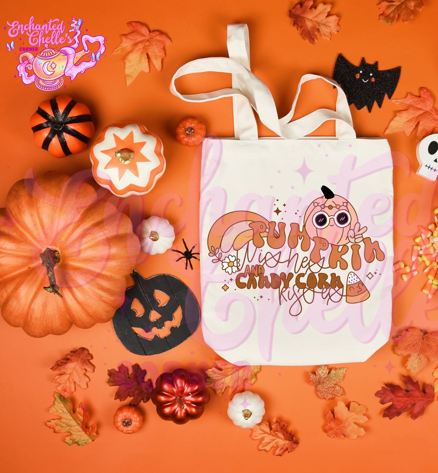 Pumpkin wishes Canvas Tote Bag