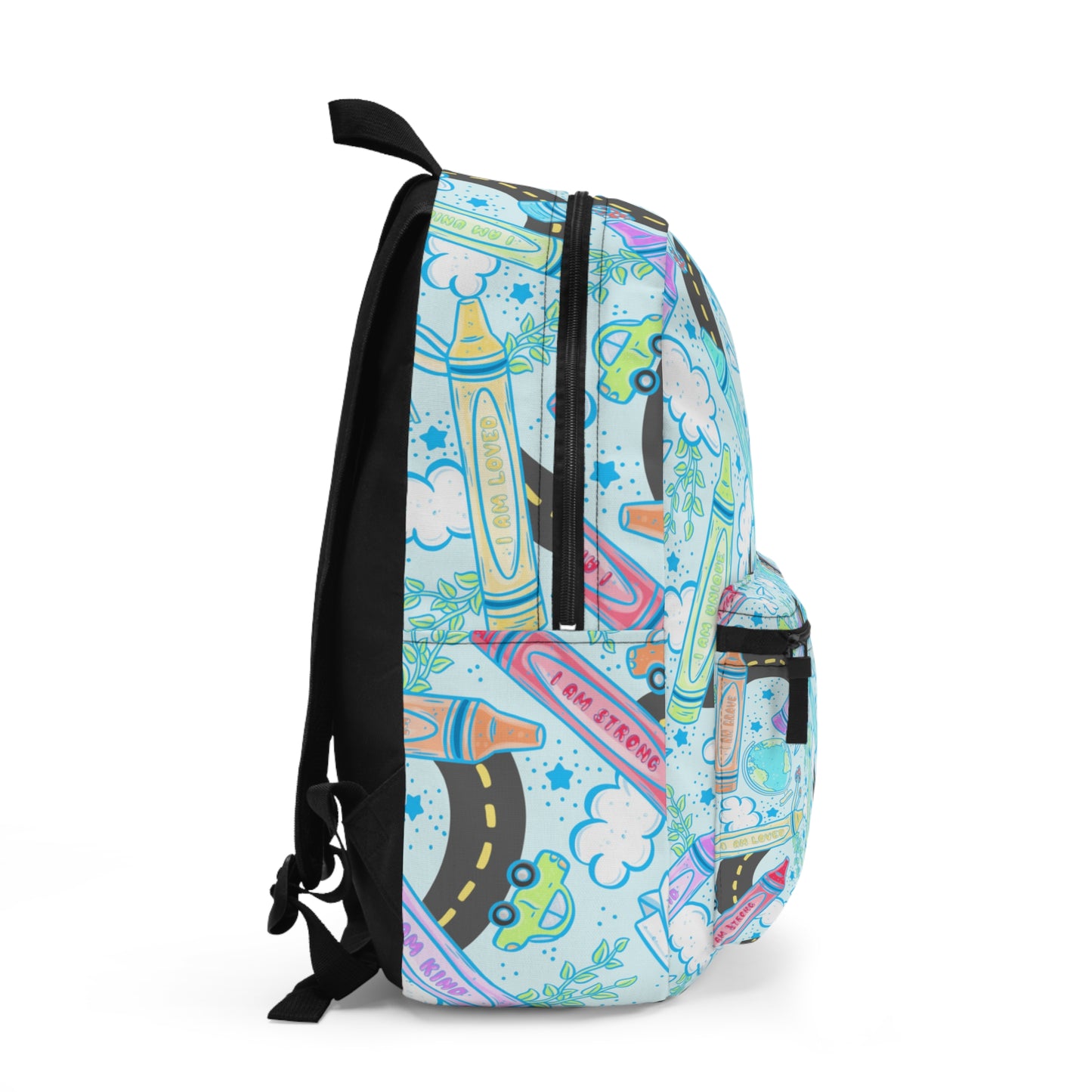 Blue Crayon affirmation Backpack