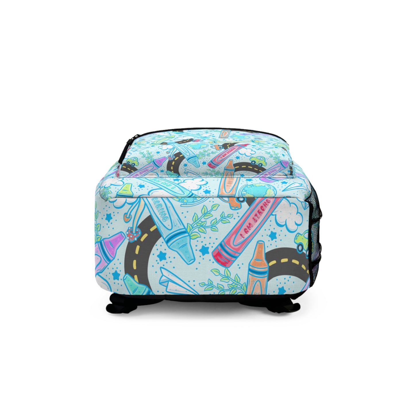Blue Crayon affirmation Backpack