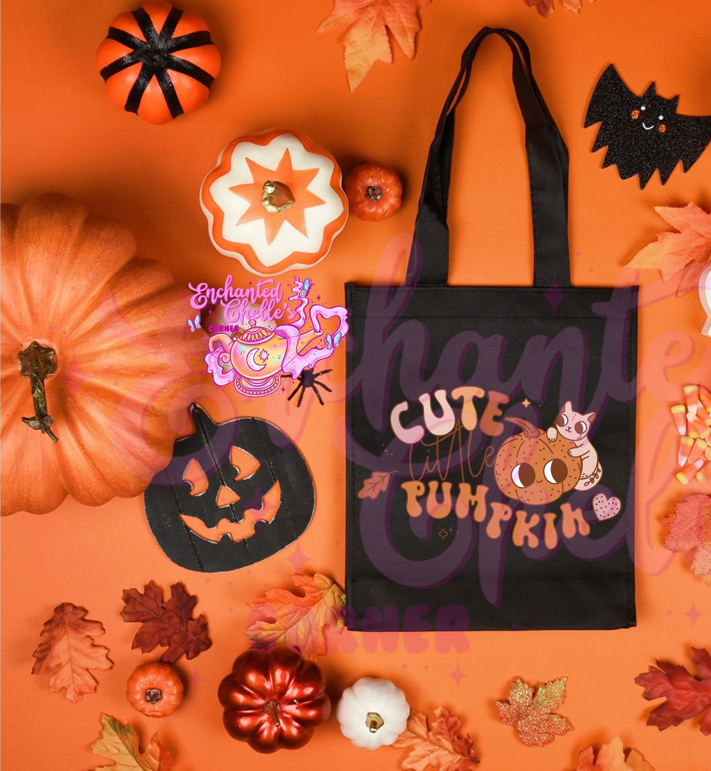 Cute little pumpkin Canvas Tote Bag