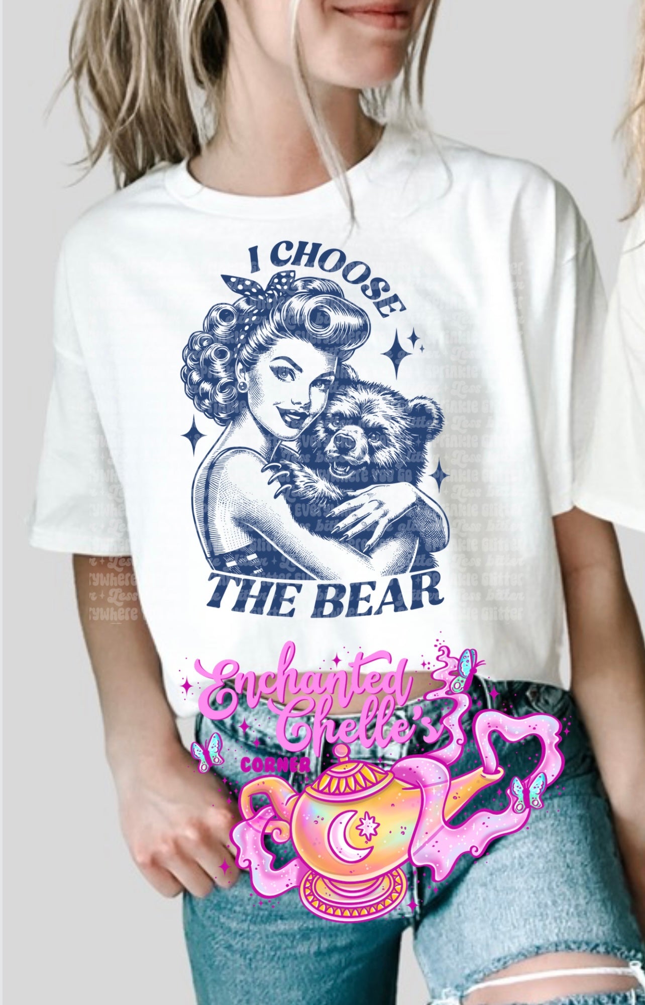 I Choose The Bear adult SweatShirt