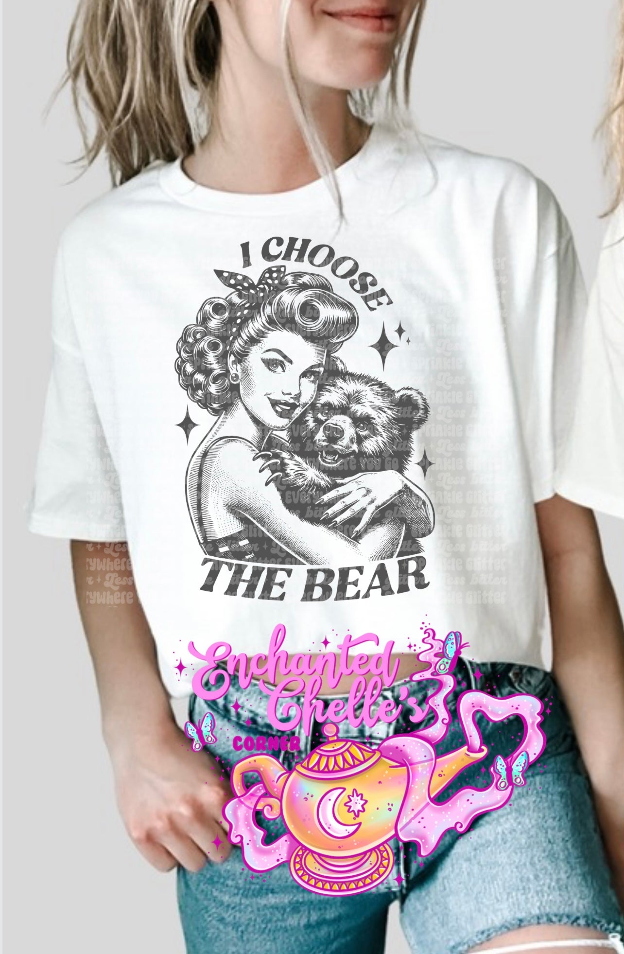 I Choose The Bear adult SweatShirt