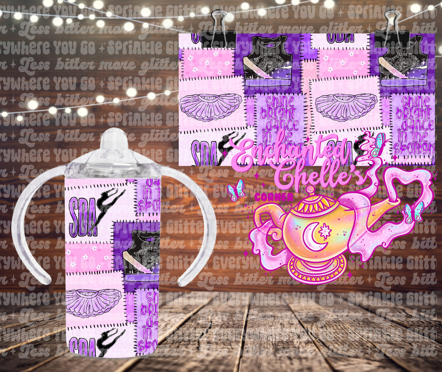 Spotlight patchwork Tumbler
