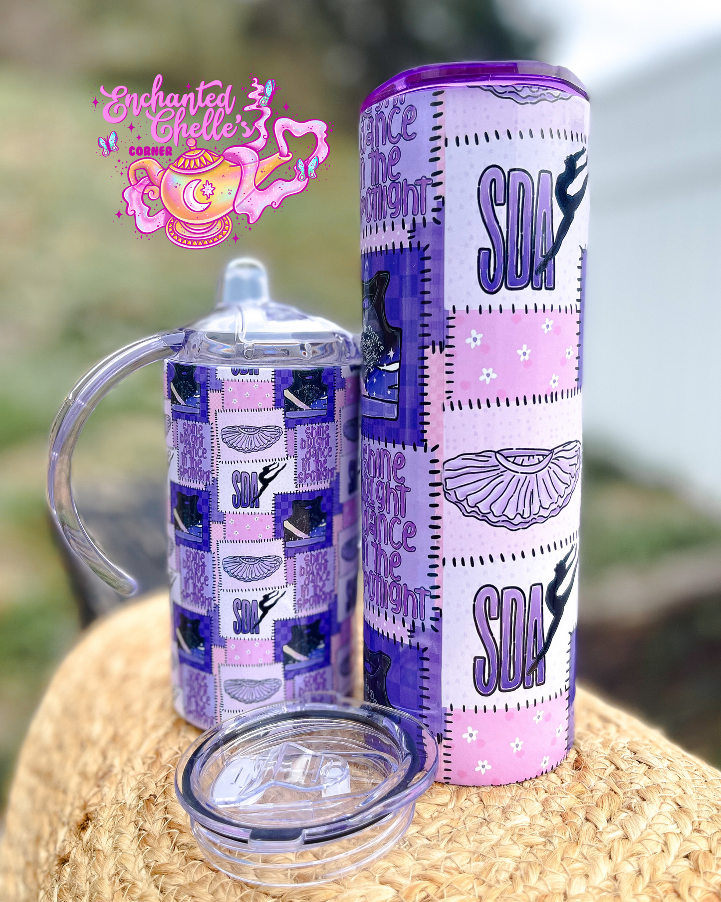 Spotlight patchwork Tumbler