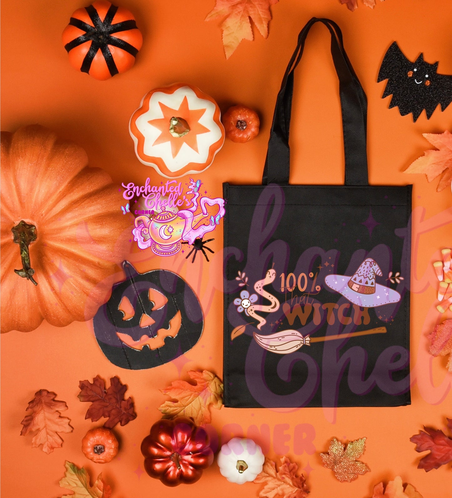 100% that witch Canvas Tote Bag
