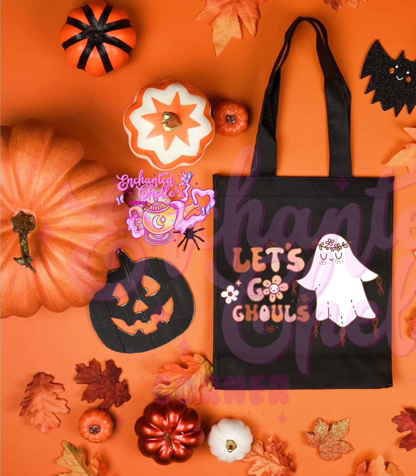 Let’s go ghouls Canvas Tote Bag