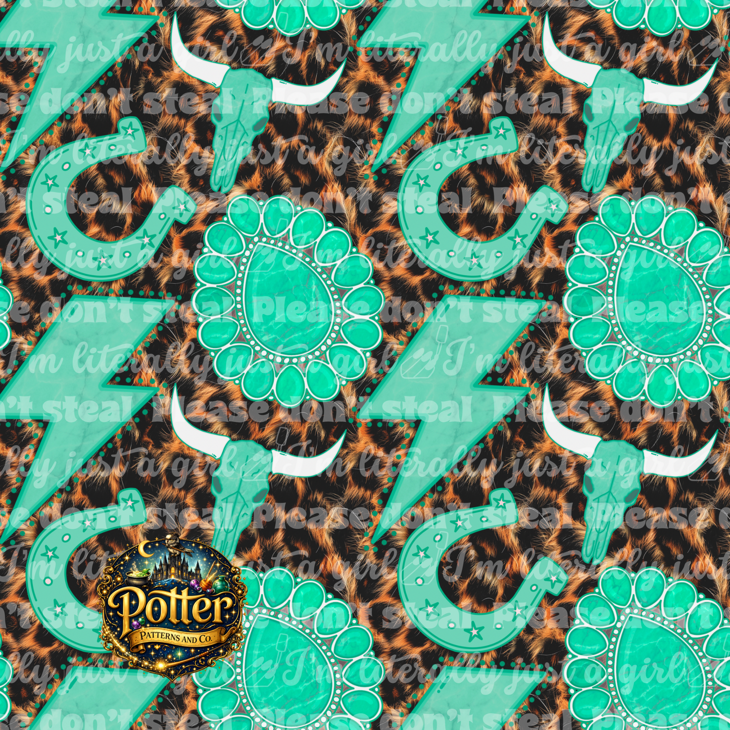 Turquoise Animal