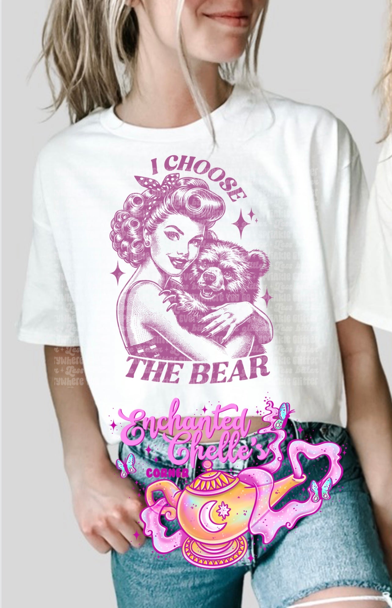 I Choose The Bear adult SweatShirt