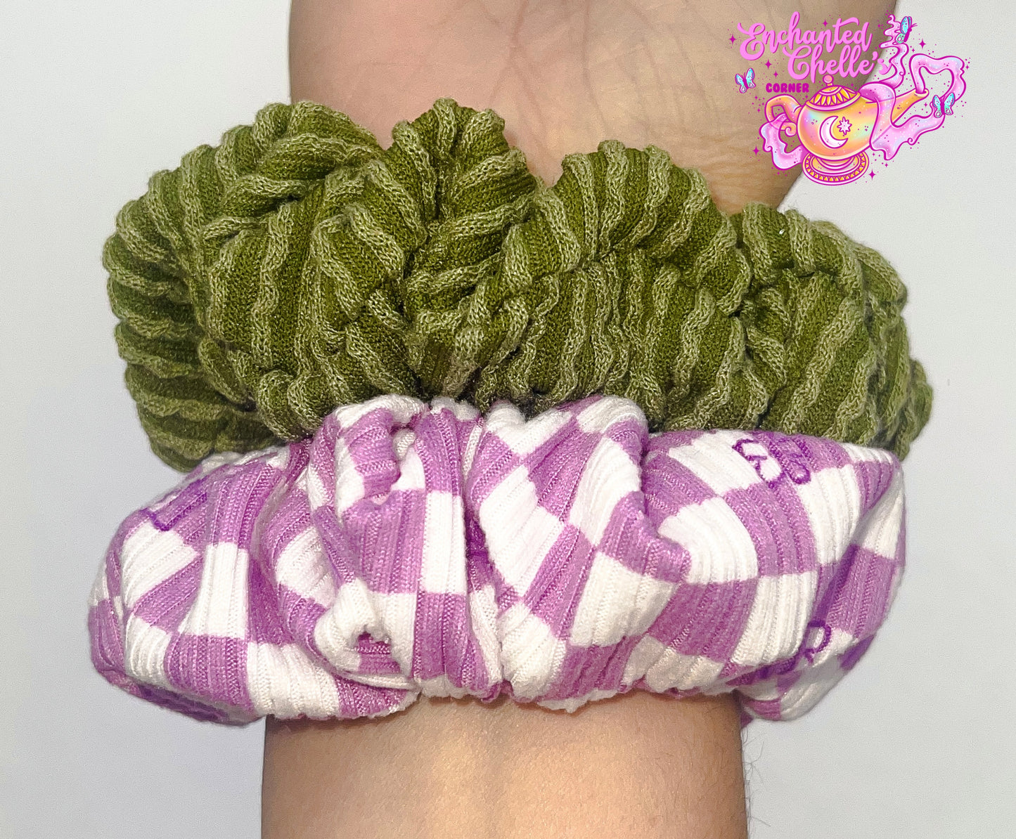 Scrunchie Keychains