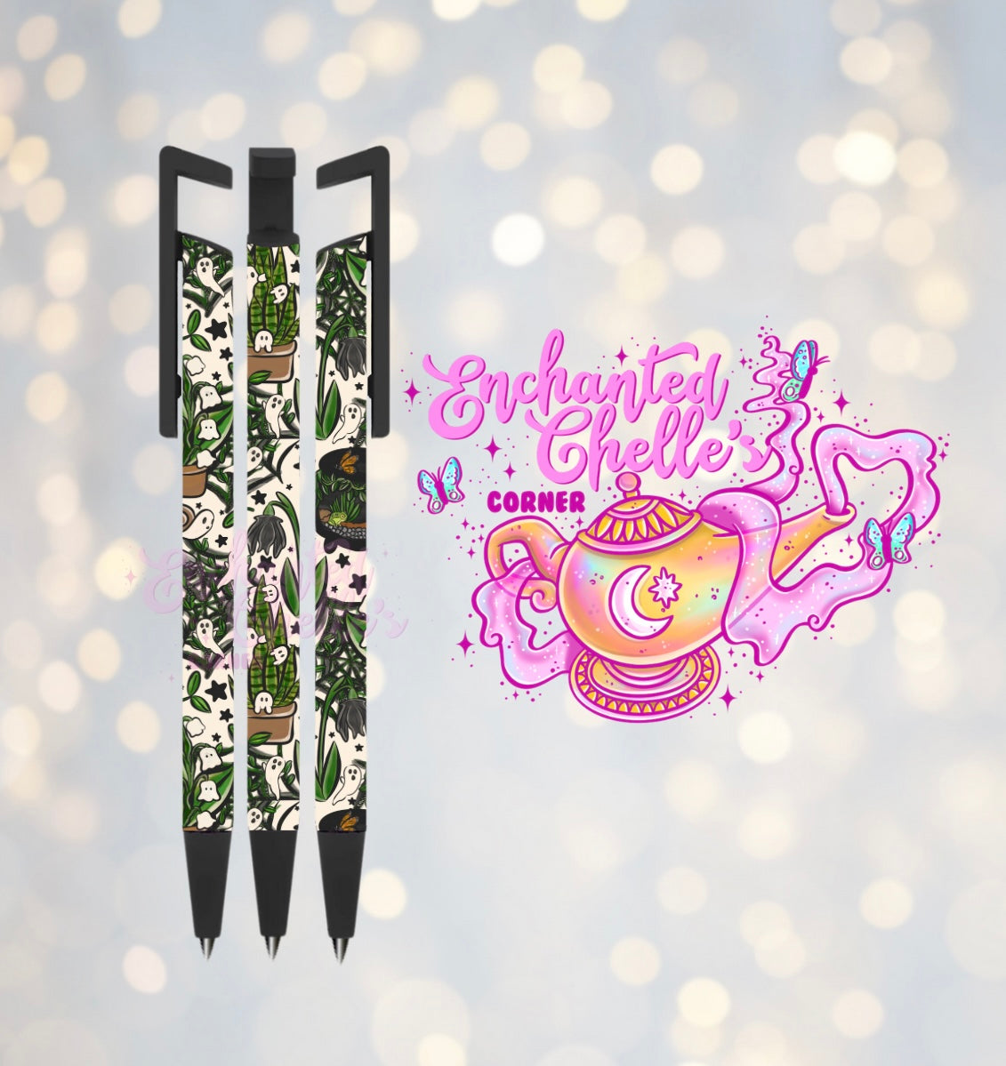 Tan ghost cauldron Pens
