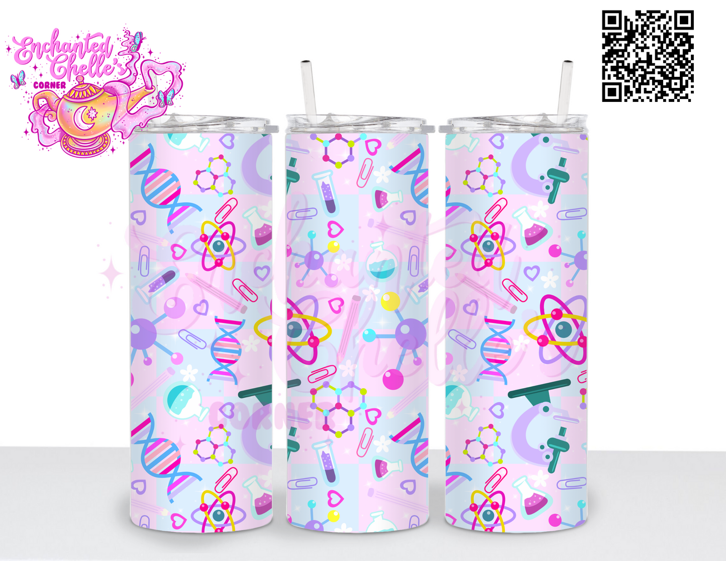 Pink Back 2 School Science