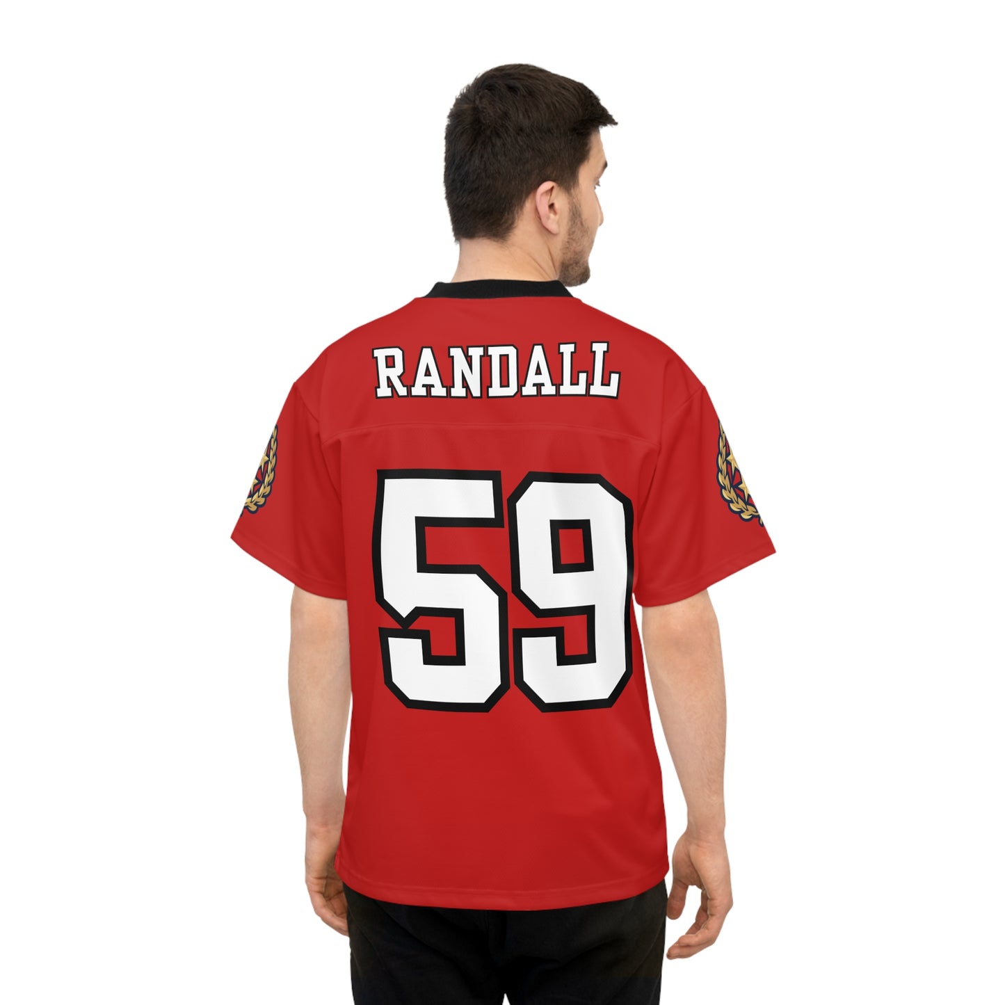 Randall Unisex Football Jersey (AOP)