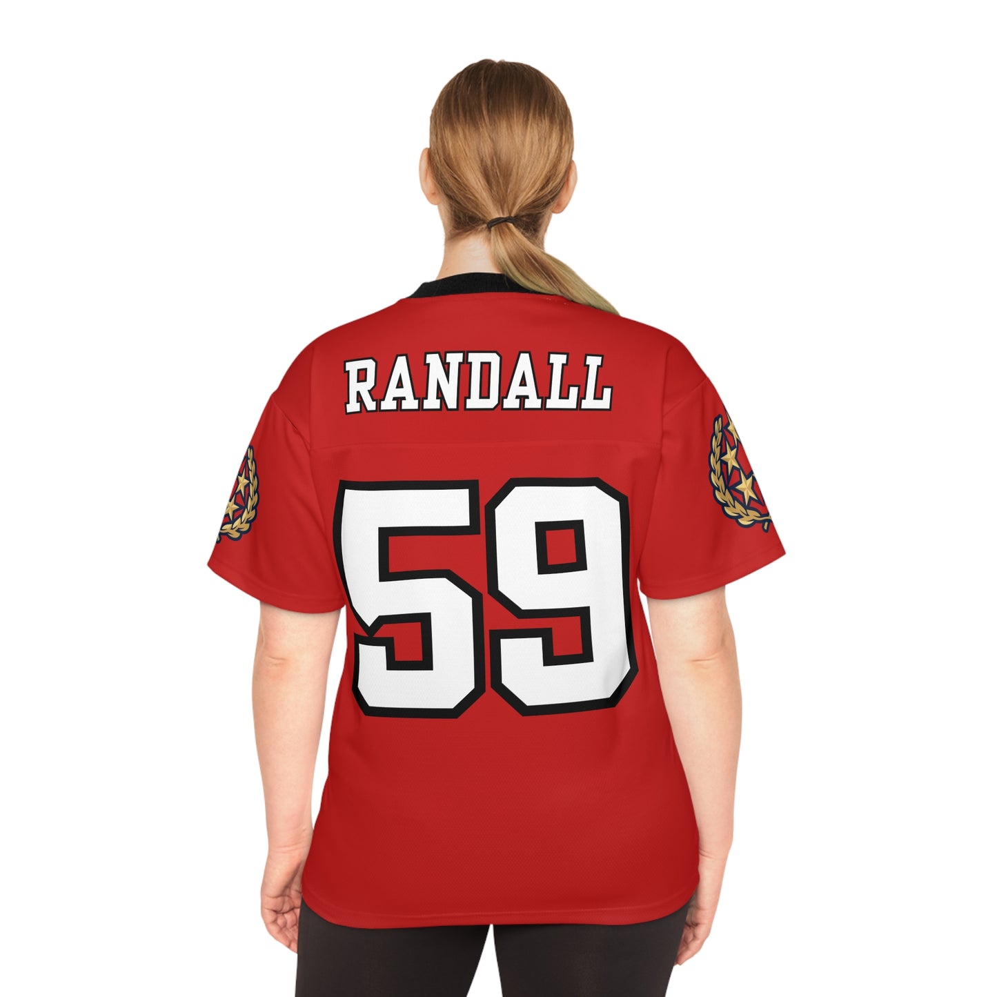 Randall Unisex Football Jersey (AOP)