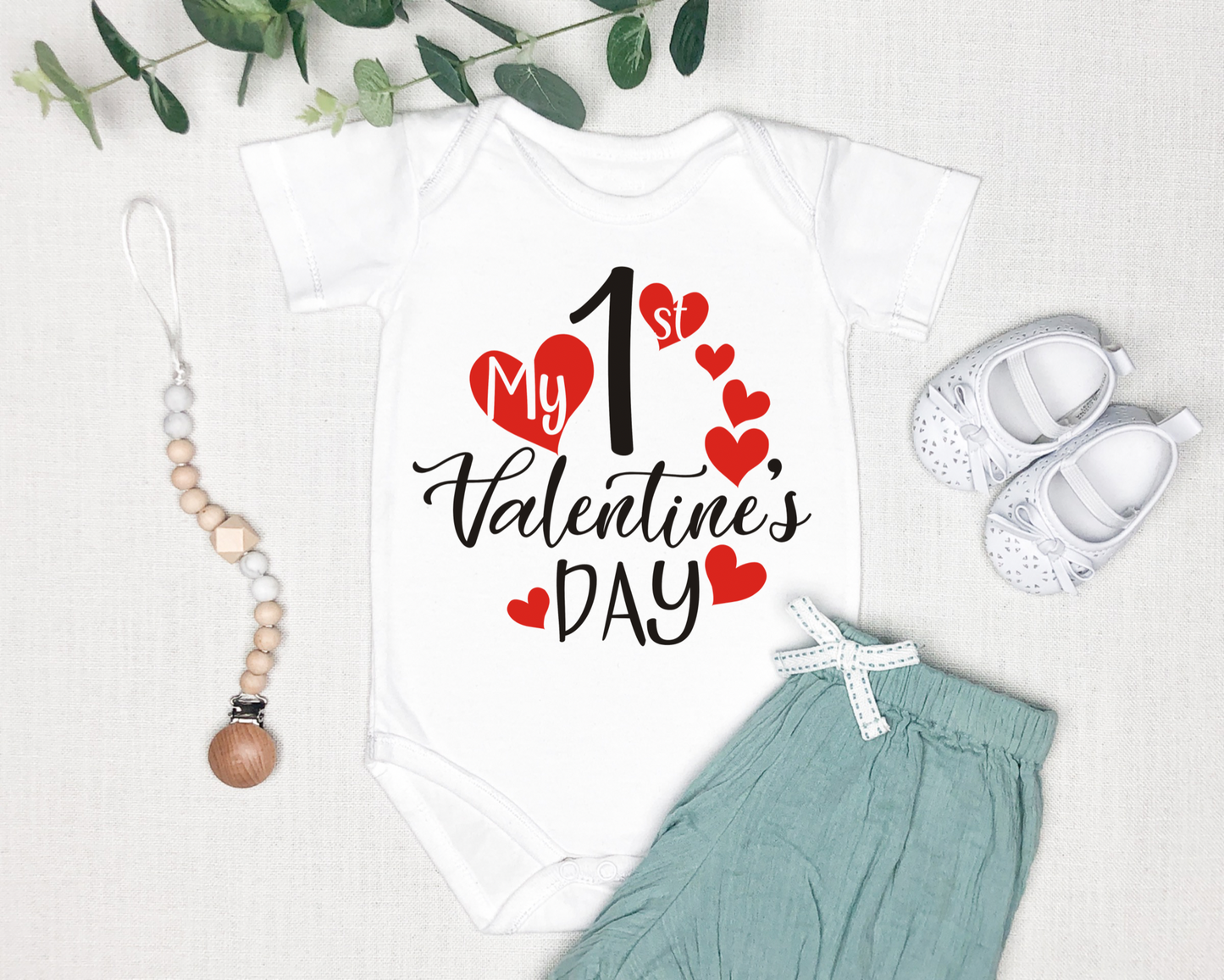 My First Valentine’s Day Onesie