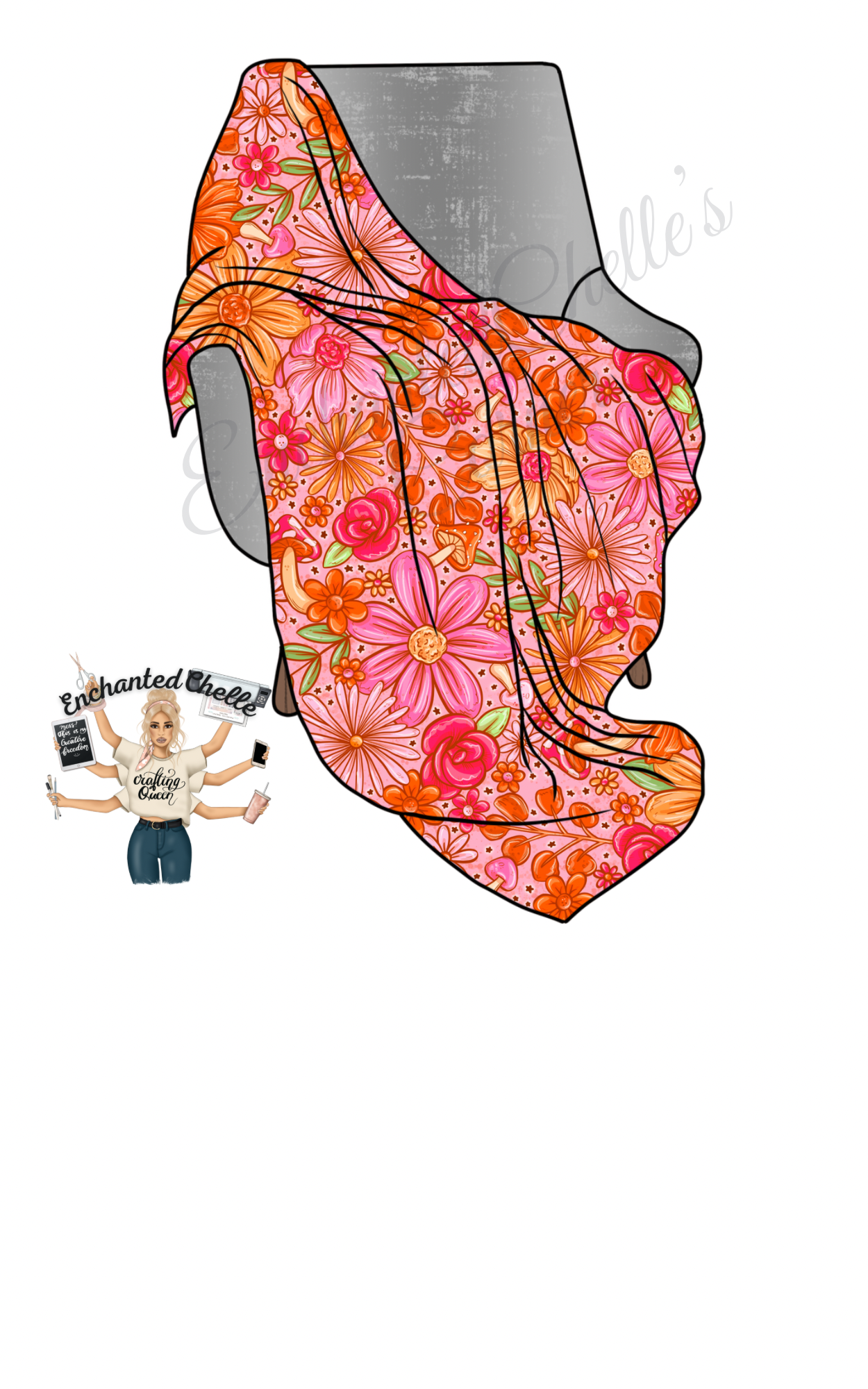 All Floral Blankets