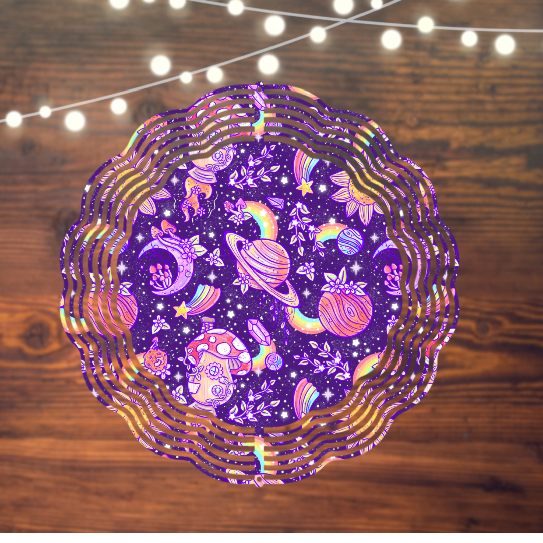 Galaxy CottageCore Wind spinner