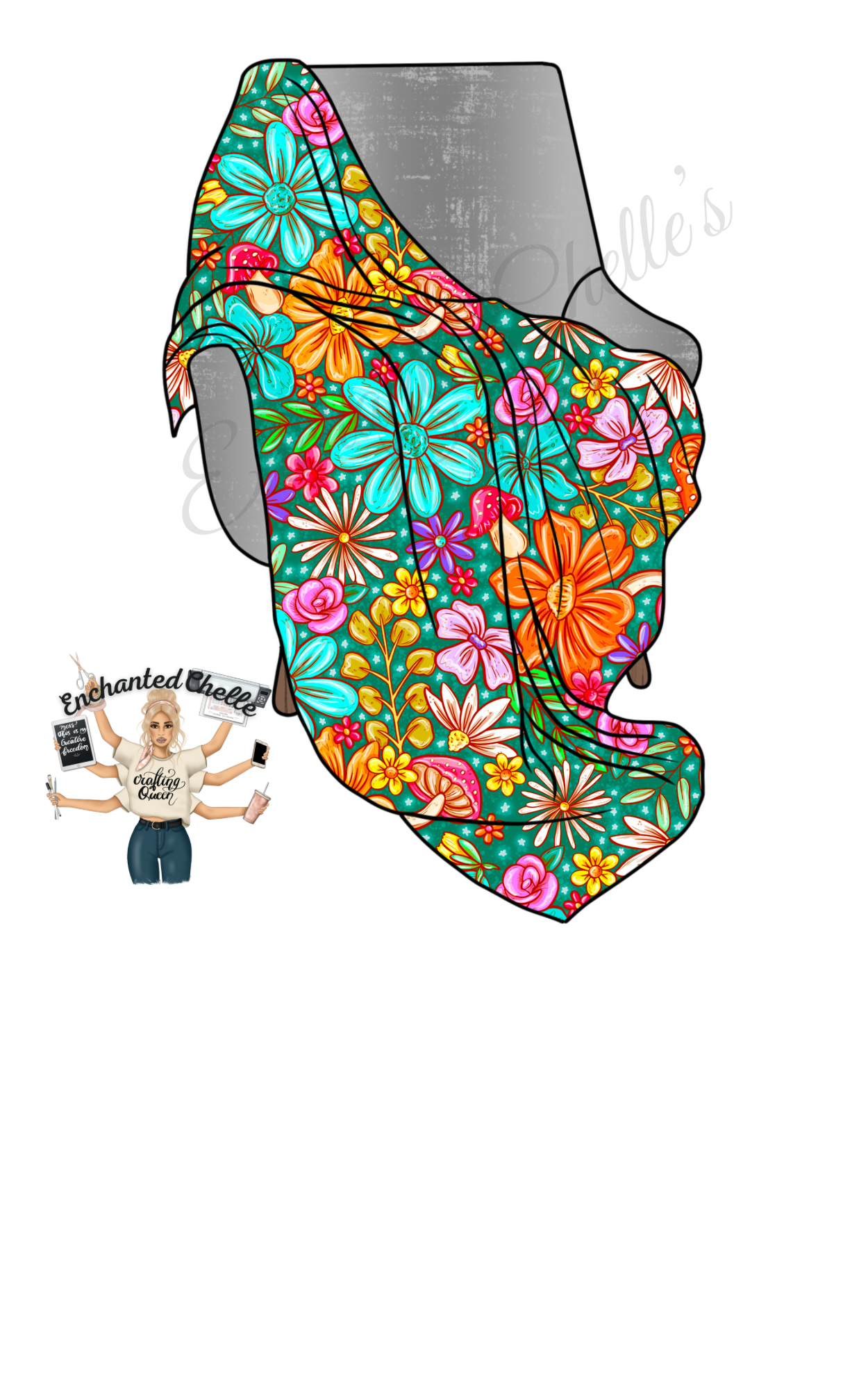 All Floral Blankets
