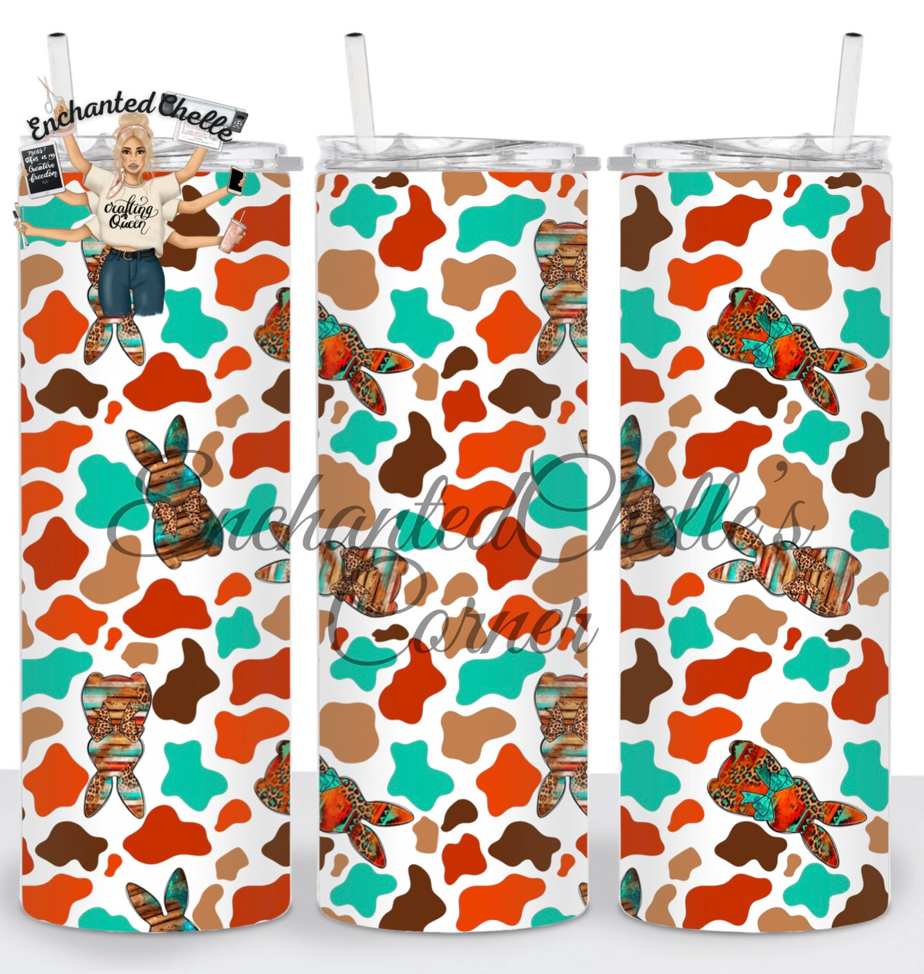 Bunny & Cow Tumbler