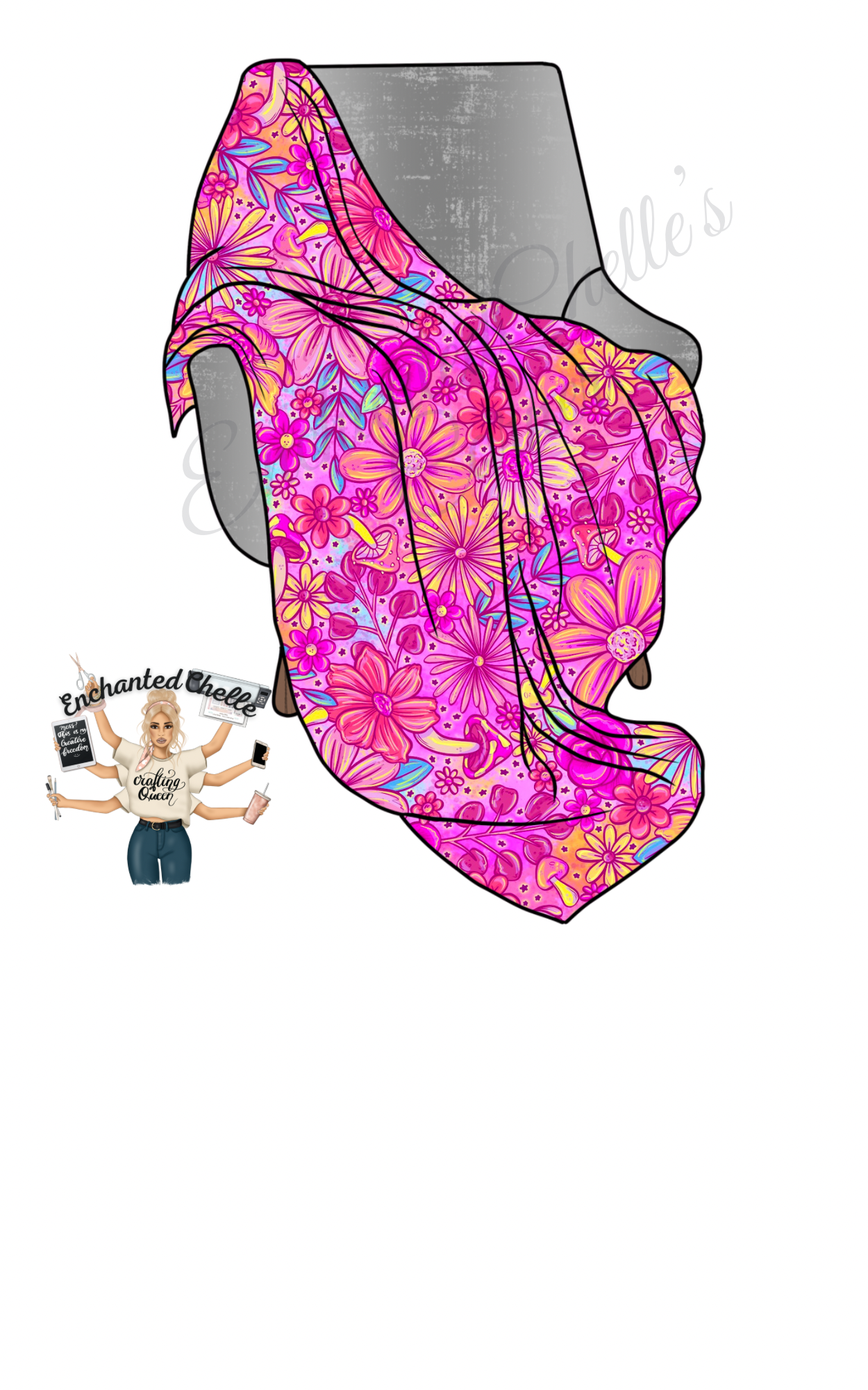All Floral Blankets