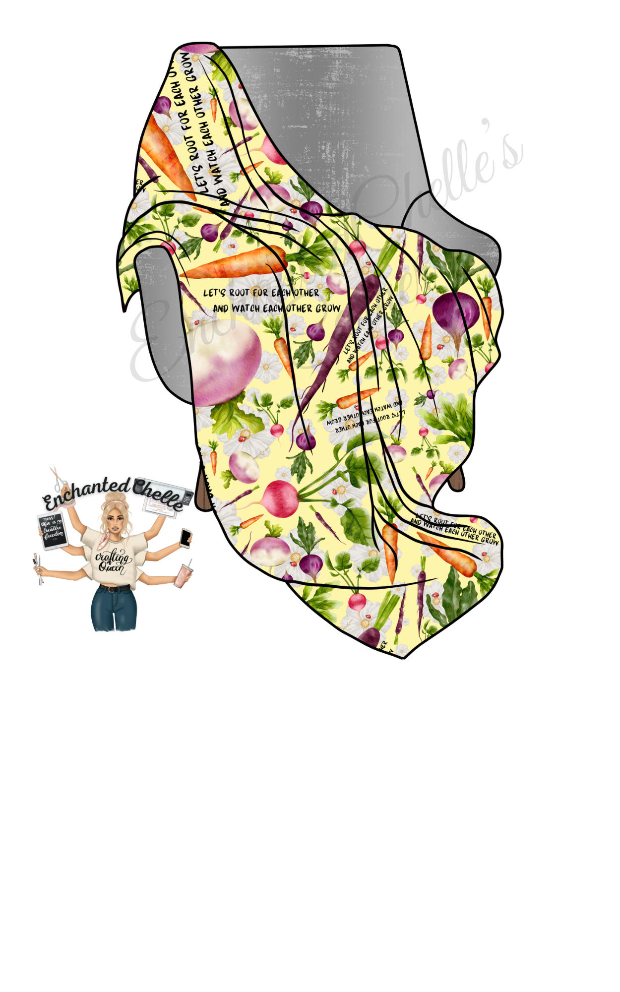 Root for each other Floral