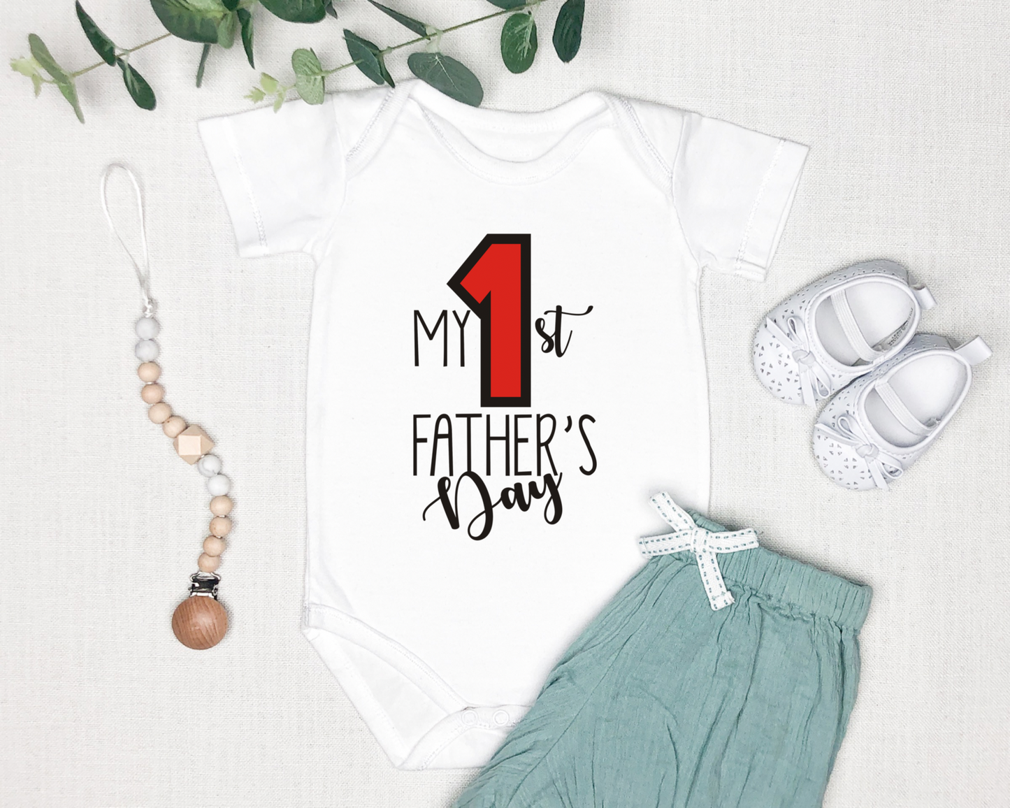 My First Fathers Day Onesie