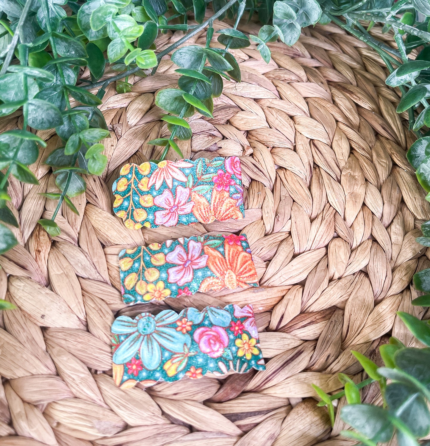 CUSTOM Hair Clips* not design pictured