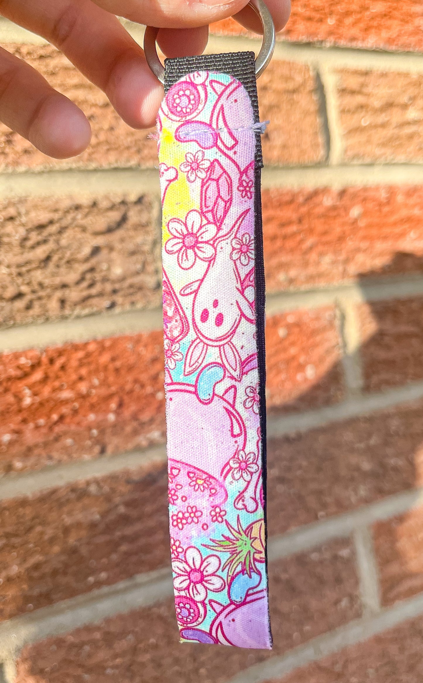 Witchy Easter Keychain Wristlet