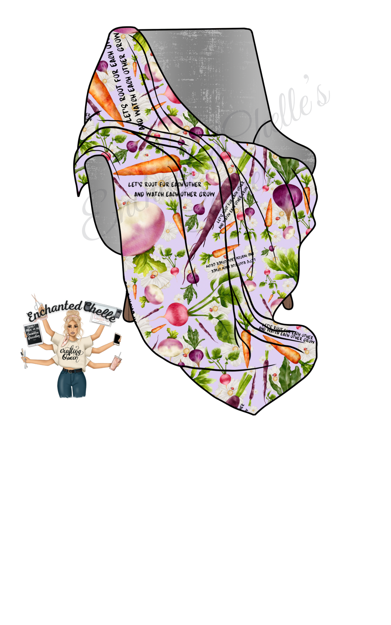 Root for each other Floral