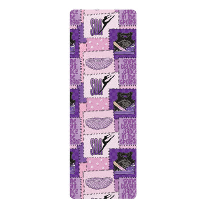 Spotlight Patchwork Rubber Yoga Mat