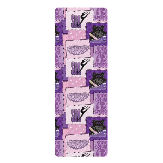 Spotlight Patchwork Rubber Yoga Mat