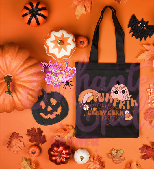 Pumpkin wishes Canvas Tote Bag