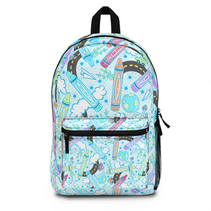 Blue Crayon affirmation Backpack