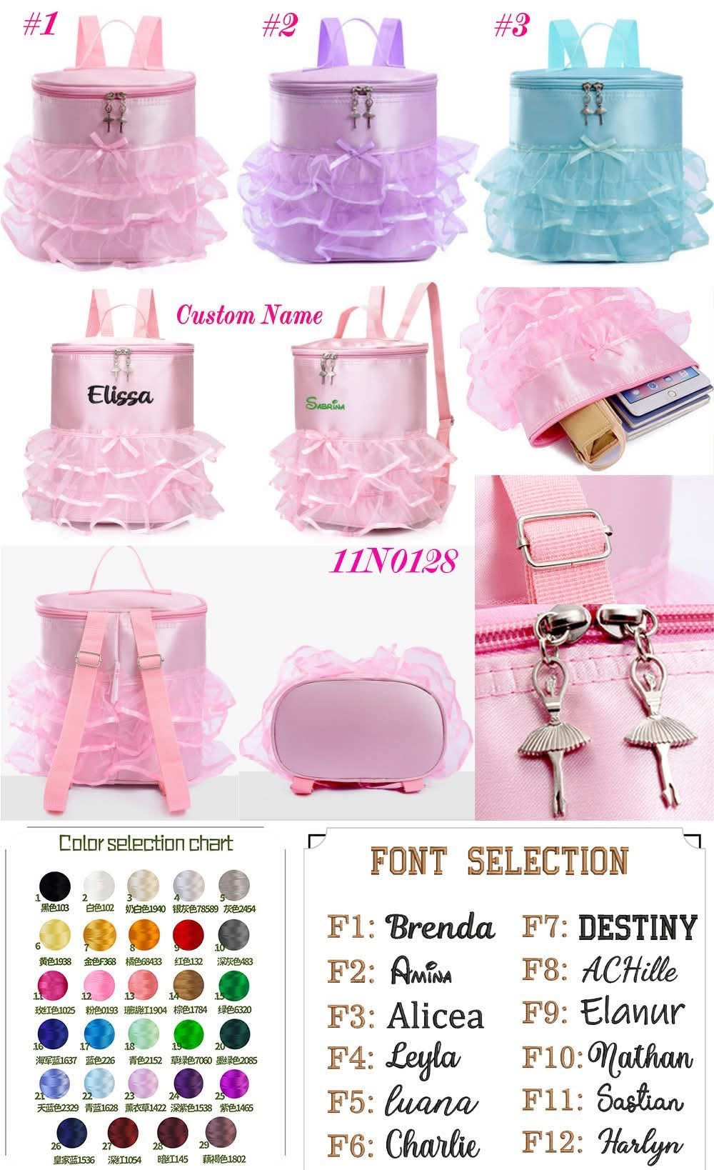 Ballet Dance Backpack