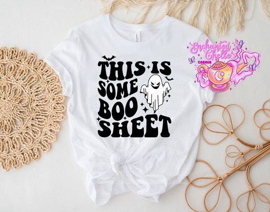 boo sheet Adult t shirt
