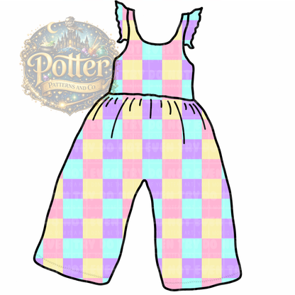 Pastel Checker- Seamless