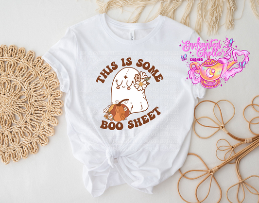 Boho boo sheet Adult t shirt