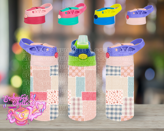 Patchwork Sip Straw Sippy