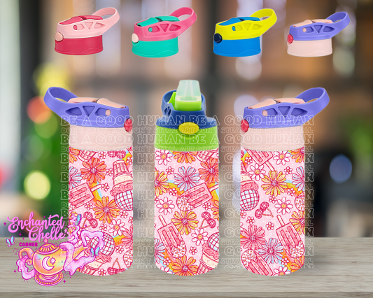 Ice Cream Disco Sip Straw Sippy