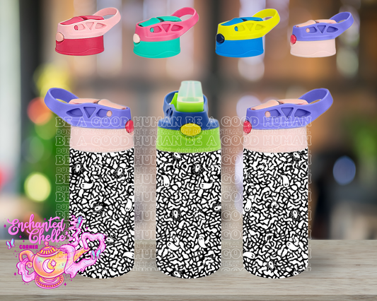 Spooky notebook cover  Sip Straw Sippy
