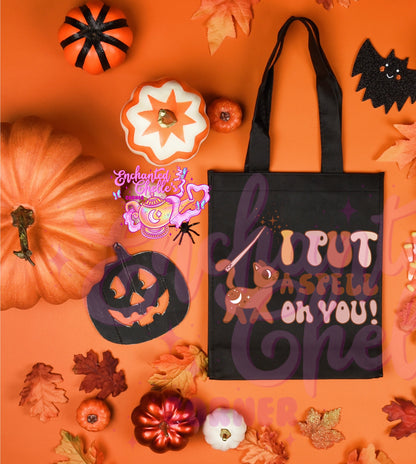I put a spell on you Canvas Tote Bag