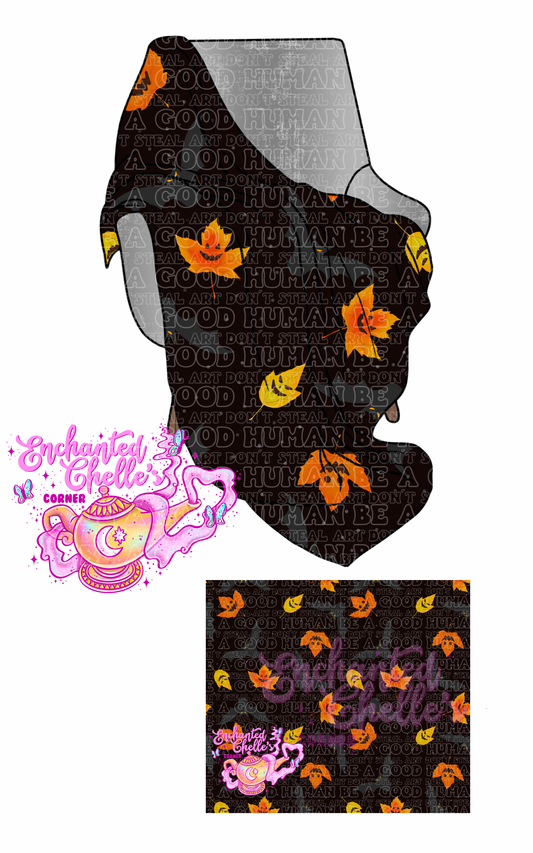 Halloween leaves
